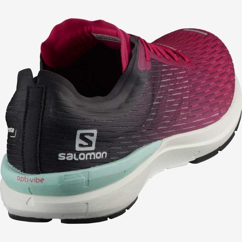 Salomon Sonic 3 Accelerate W Trail Løbesko Dame Lyserød | 89457-DLQO