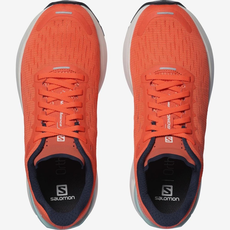 Salomon Sonic 3 Balance W Trail Løbesko Dame Orange | 93801-AODK