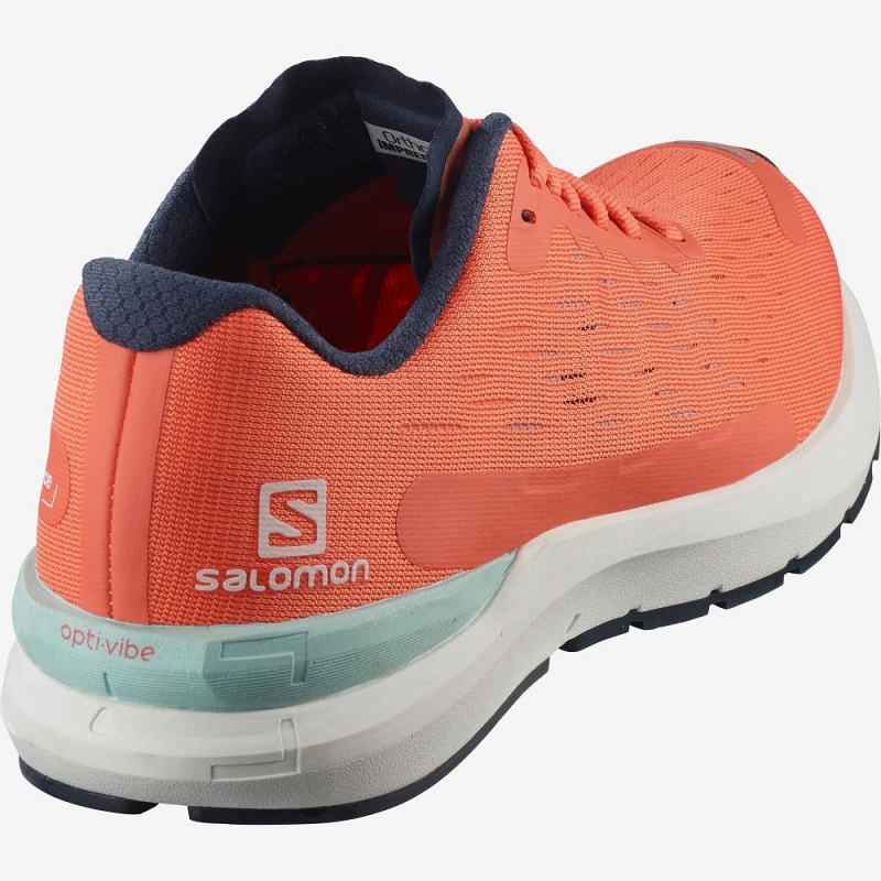 Salomon Sonic 3 Balance W Trail Løbesko Dame Orange | 93801-AODK