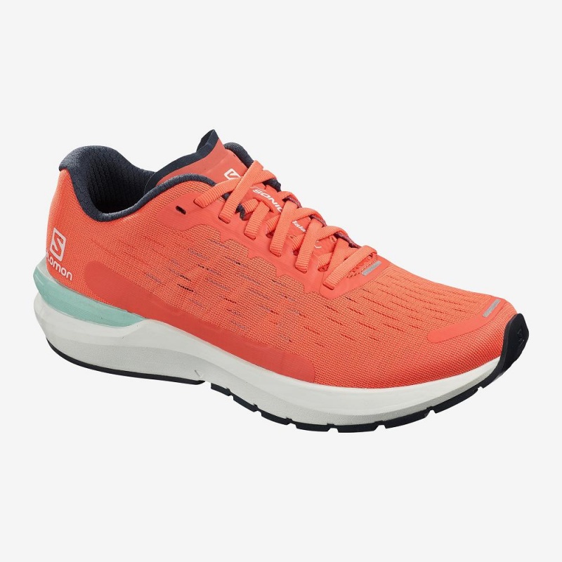 Salomon Sonic 3 Balance W Trail Løbesko Dame Orange | 93801-AODK