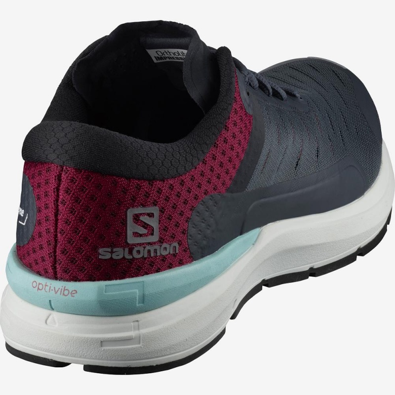 Salomon Sonic 3 Confidence W Trail Løbesko Dame Gray | 73846-TVCN