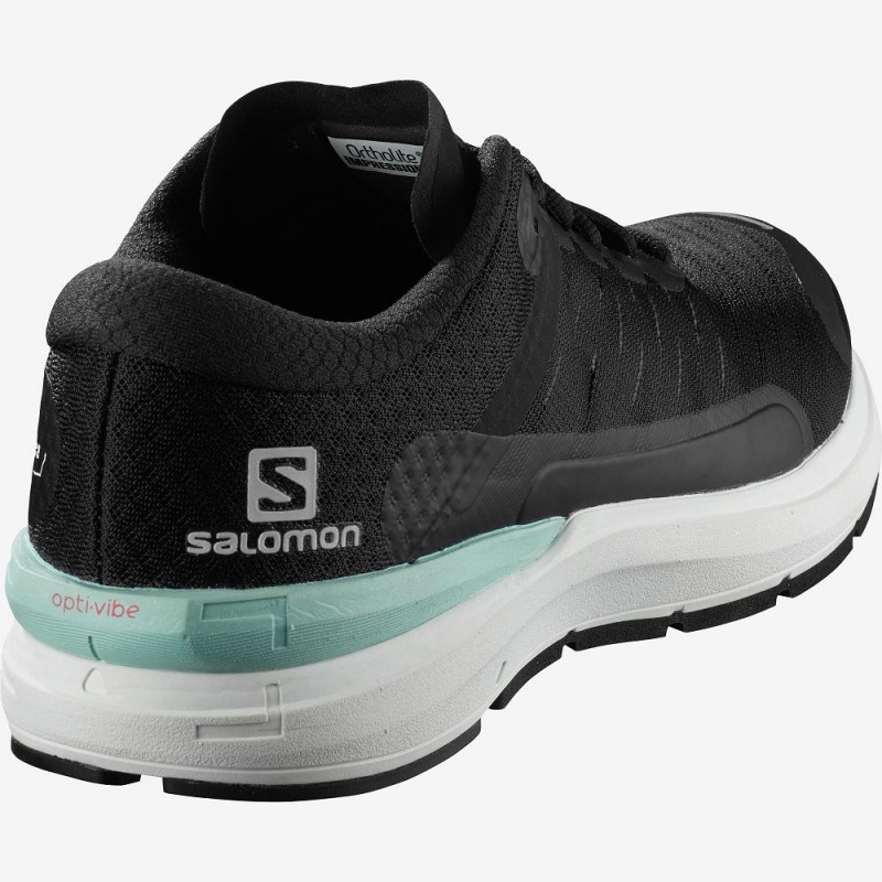 Salomon Sonic 3 Confidence W Trail Løbesko Dame Sort | 01743-FMWY