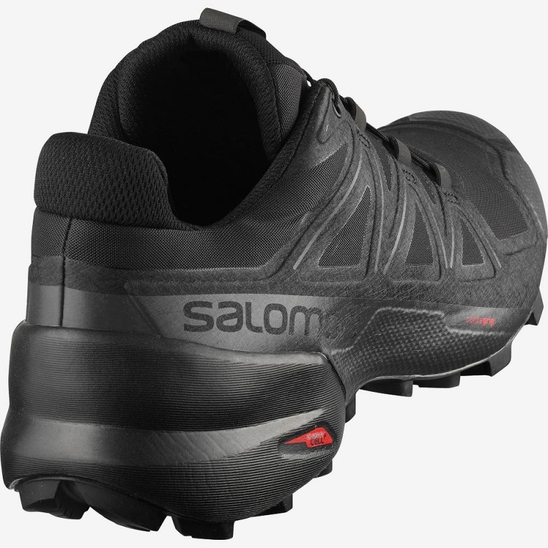 Salomon Speedcross 5 Trail Løbesko Herre Sort | 87594-KFRP