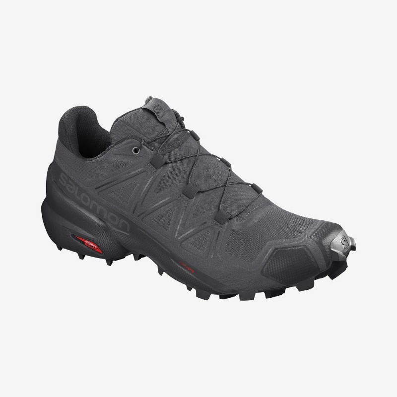 Salomon Speedcross 5 Trail Løbesko Herre Gray | 59124-HFEC