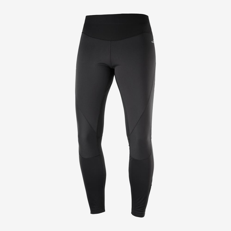 Salomon Trail Runner Ws Tight W Tights Dame Sort | 97186-DKIC