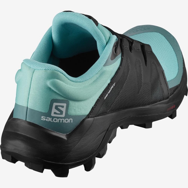 Salomon Wildcross W Trail Løbesko Dame Grøn | 07683-HDEJ