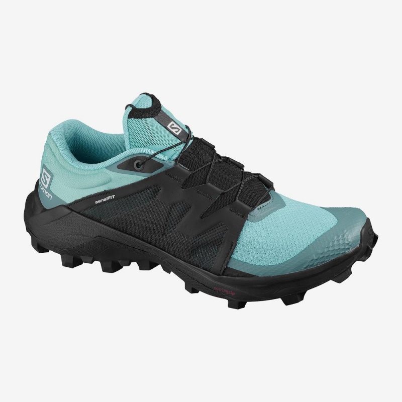 Salomon Wildcross W Trail Løbesko Dame Grøn | 07683-HDEJ