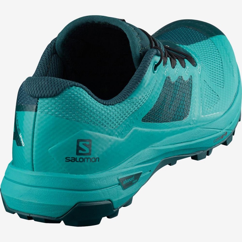 Salomon X Alpine W Pro Trail Løbesko Dame Blå | 89612-WSCK