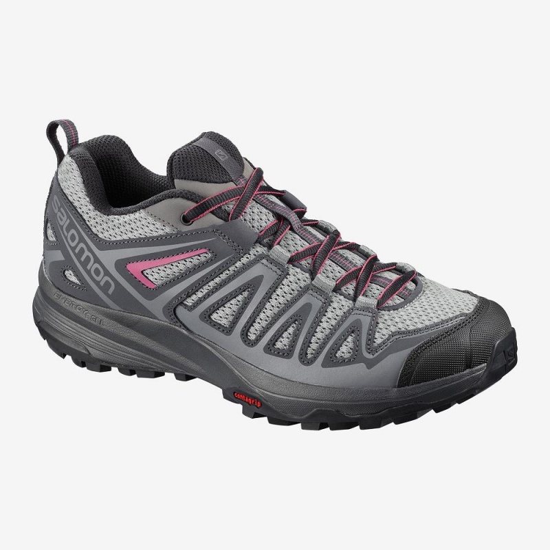 Salomon X Crest Trekking Dame Gray | 20153-ACWJ