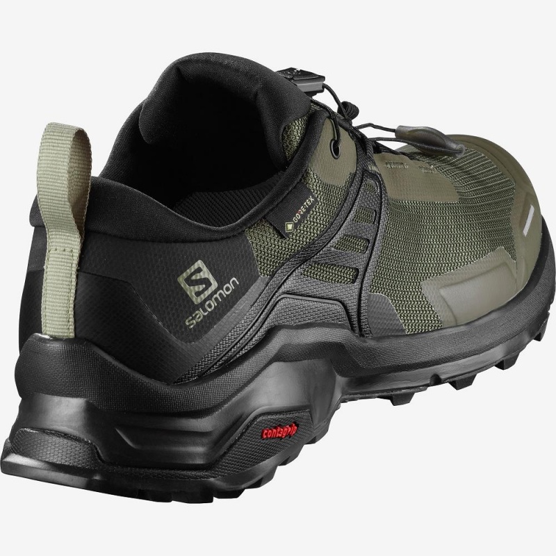 Salomon X Raise Gore-Tex Trekking Herre Grøn | 89130-YSIH