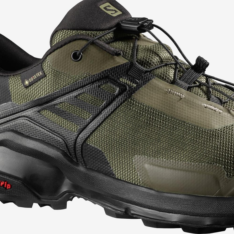 Salomon X Raise Gore-Tex Trekking Herre Grøn | 89130-YSIH