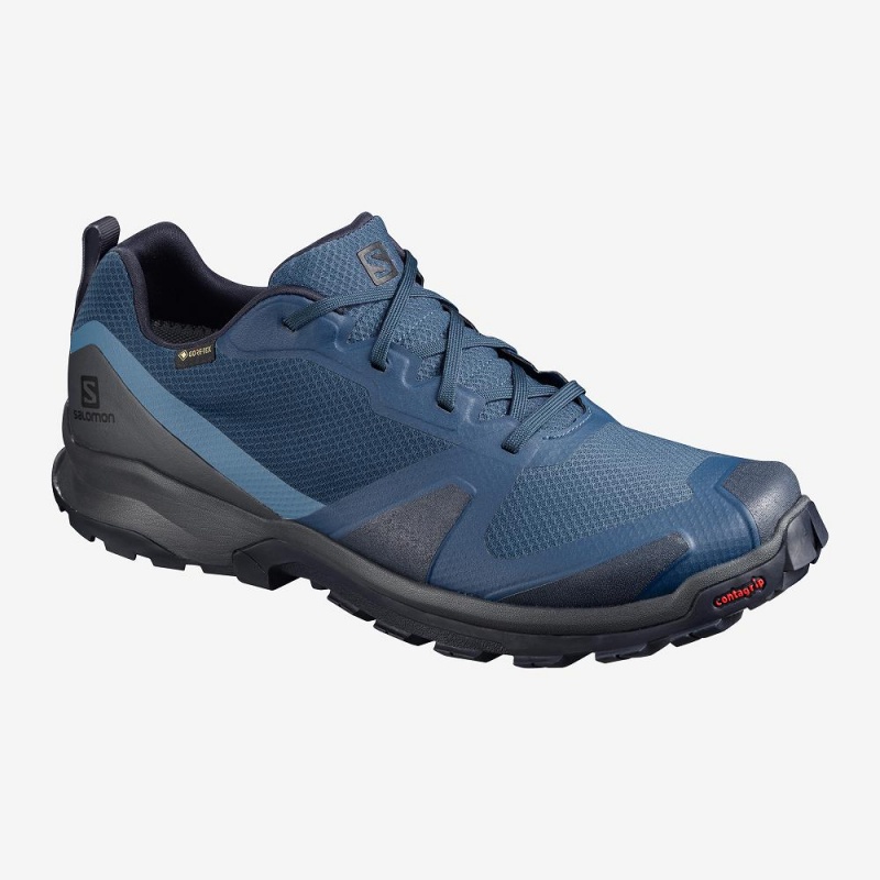 Salomon Xa Collider Gtx Trail Løbesko Herre Mørkeblå | 81697-XLNF