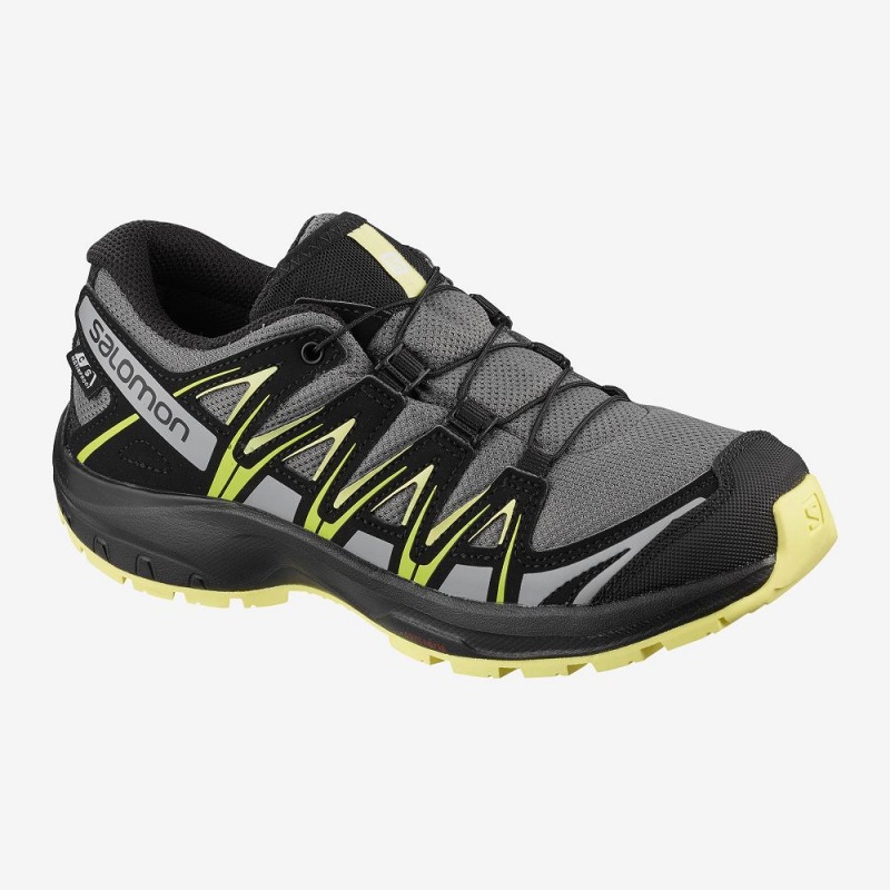 Salomon Xa Pro 3D Cswp J Trail Løbesko Børn Gul | 59071-TGDQ