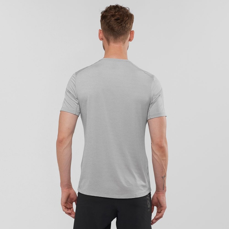 Salomon Xa Tee M Toppe Herre Gray | 47629-ECLO