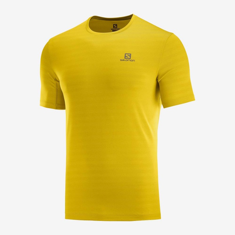 Salomon Xa Tee M Toppe Herre Gul | 30417-FHAX