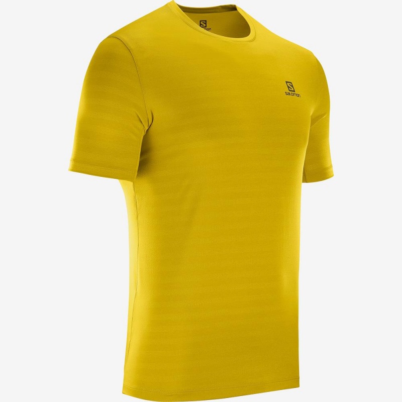 Salomon Xa Tee M Toppe Herre Gul | 30417-FHAX