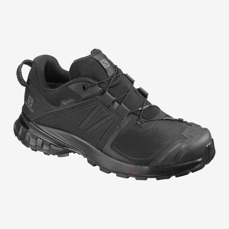 Salomon Xa Wild Gore-Tex Trail Løbesko Dame Sort | 37856-ZNFU