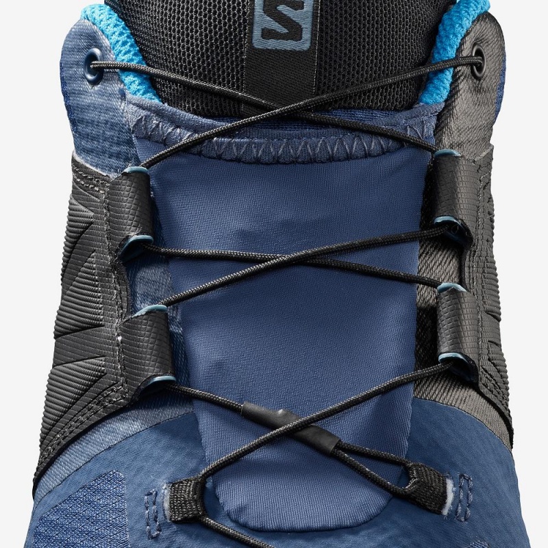 Salomon Xa Wild Gore-Tex Trail Løbesko Herre Blå | 68540-OZKV